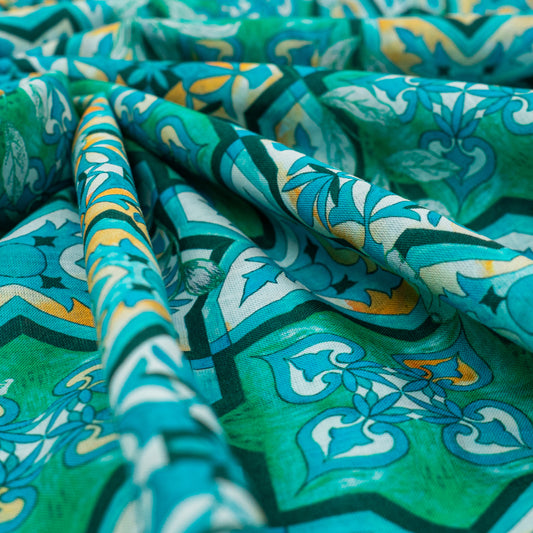 CAPUA GREEN - 1 PC UNSTITCHED